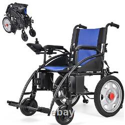 Electric Motorized Wheelchair Foldable Dual Motor Mobility Scooter 265lb Battery