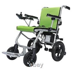 Electric Power Wheelchair Mobility Scooter Lightweight Power Wheelchair Green