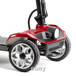 Electric Powered Wheelchair 4 Wheel 24V 12AH Foldable Motorized Mobility Scooter