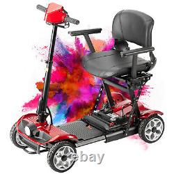 Electric Wheelchair 24V 12AH 4 Wheel Portable Motorized Mobility Scooter NEW