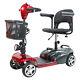 Electric Wheelchair 4 Wheel Mobility Scooter For Adults With Led Headlight Basket