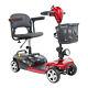 Electric Wheelchair Device 4 Wheel Mobility Scooter 24v 12ah Folding For Adults