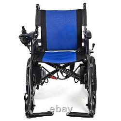 Electric Wheelchair Dual Motors Foldable Aid 265 lb Mobility Scooter Top