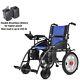 Electric Wheelchair Foldable Dual Motors Motorized Mobility Scooter Elders 500w
