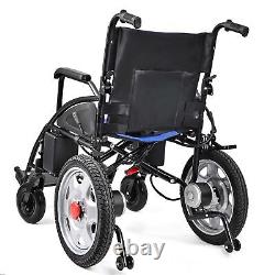 Electric Wheelchair Foldable Dual Motors Motorized Mobility Scooter Elders 500W