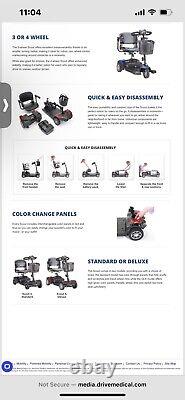 Electric Wheelchair Mobility Scooter, Scout 4-Wheel By Drive Medical