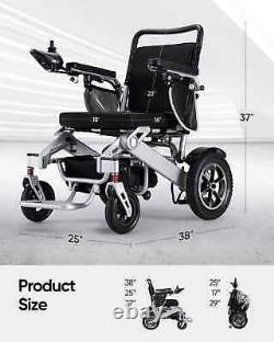 Electric Wheelchair, Motorized Mobility Scooters for Seniors, 20Miles Longer Range