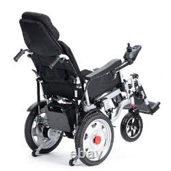 Electric Wheelchair Power Wheel chair Lightweight Mobility Aid Folding Foldable