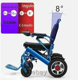 Electric Wheelchair Super Lightweight Foldable Mobility Scooter Bluetooth 60 lbs