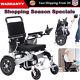 Electric Wheelchairs For Adults, Power Foldable Durable Motorized Wheelchair