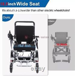 Electric Wheelchairs for Adults, Power Foldable Durable Motorized Wheelchair