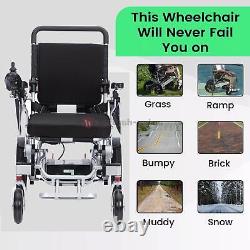 Electric Wheelchairs for Adults, Power Foldable Durable Motorized Wheelchair