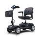 Electronic 4 Wheel Mobility Scooter Drive Power Wheel Chair Outdoor Foldable Us