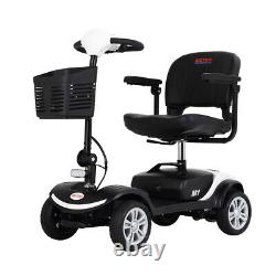 FOLD TRAVEL Mobility Scooter power 4 wheels electric Wheel chair Outdoor Compact