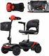 Fold&travel Power 4 Wheels Mobility Scooter Electric Wheel Chair Lightweight Usa