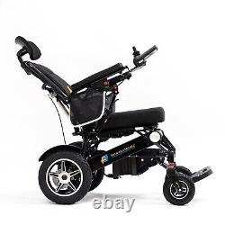 Fold And Travel Manual Recline Electric Lightweight Power Wheelchair