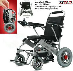 Fold and Travel Electric Wheelchair Mobility Power Wheelchair Scooter WithRemote