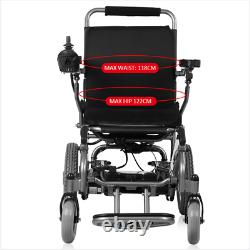 Fold and Travel Electric Wheelchair Mobility Power Wheelchair Scooter WithRemote