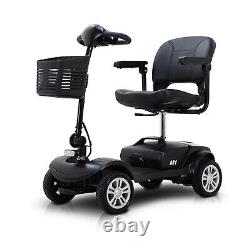 Foldable Electric Mobility Scooter 4 Wheel Compact Electric Power Wheelchair