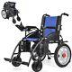Foldable Electric Motorized Wheelchair Dual Motors Scooter Adjustable Mobility