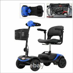 Foldable Electric Power Mobility Scooter 4Wheel Compact Scooter WheelChair