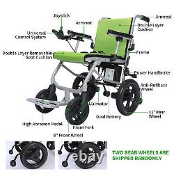 Foldable Electric Power Wheelchair Mobility Scooter Lightweight Power Wheelchair