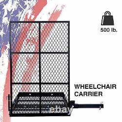 Foldable Electric Wheelchair Carrier Scooter Disability Medical Hitch Rack Ramp