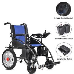 Foldable Electric Wheelchair Dual Motors USA Mobility Scooter Motorized New
