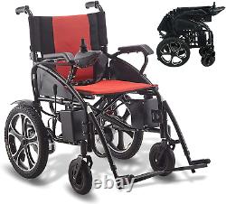 Foldable Electric Wheelchair for Adults and Seniors Heavy Duty, Long Range, Ai