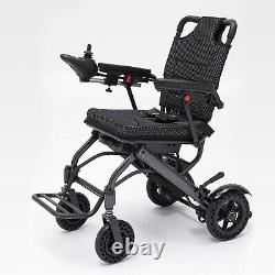 Foldable Electric Wheelchairs Intelligent Lightweight For Airline Seniors