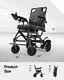 Foldable Electric Wheelchairs Intelligent Lightweight Wheelchair All Terrain New