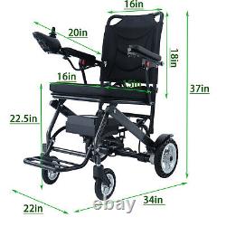 Foldable Electric Wheelchairs Intelligent Lightweight Wheelchair For All Airline