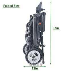 Foldable Electric Wheelchairs Intelligent Lightweight Wheelchair For All Airline