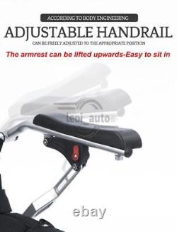 Foldable Electric Wheelchairs for Adult Elderly, 360° Joystick & Powerful Motor