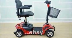 Foldable Mobility Scooter 4 Wheels Electric Wheel Chair Travel Scooter