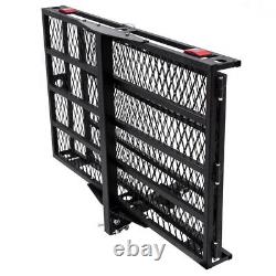 Folding 500 lb Capacity Electric Wheelchair Hitch Carrier Scooter Loading Ramp
