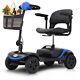 Folding Electric Power Mobility Scooter 4-wheel Compact Wheelchair Ride On Road