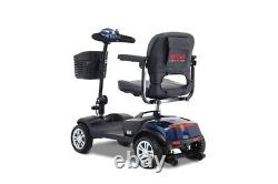 Folding Electric Powered Mobility Scooter 4 Wheel Wheelchair Travel Elder 4.9MPH