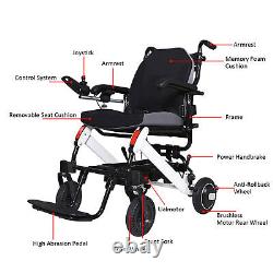 Folding Lightweight Electric Wheelchair Remove Control Power wheelchair MobiligN