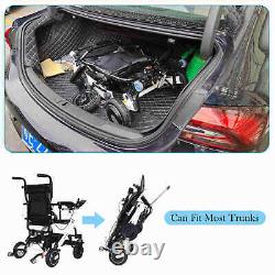 Folding Lightweight Electric Wheelchair Remove Control Power wheelchair MobiligN