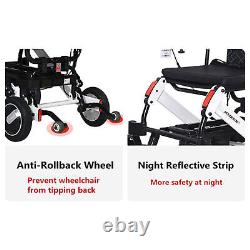 Folding Lightweight Electric Wheelchair Remove Control Power wheelchair MobilipK