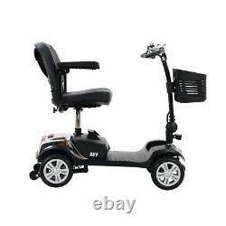 Folding Mobility Scooter Electric Powered Scooter4 Wheel Wheelchair Travel Elder