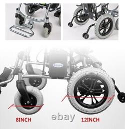 Folding Power Electric Wheelchair Lightweight Wheel Chair Motorized Mobility USA