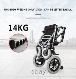 Folding Power Electric Wheelchair Lightweight Wheel Chair Motorized Mobility USA