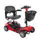 Furgle 4 Wheel Mobility Scooter Electric Power Mobility Wheelchair With Basket
