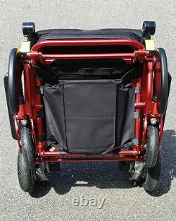 Geo Cruiser Elite EX lightweight foldable electric wheelchair