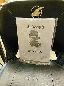 Golden Literider Ptc Gp-162 Motorized Transport Scooter Power Chair With Ramp