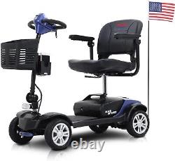 Heavy Duty Electric Mobility Scooter Power Mobility Scooter Wheelchair Travel