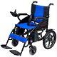 Heavy Duty Folding Electric Wheelchair (light Weight) Blue Color