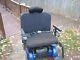 Jazzy 1450 Wheelchair, Blue, 27 Wide 600 Lbs Weight Limit Power Tilt Seat Look